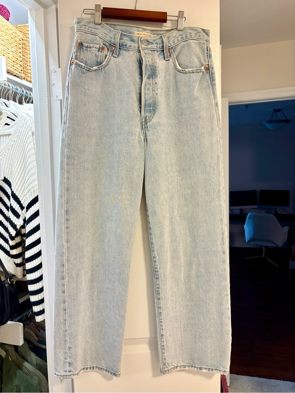 Levi's Light Blue Straight Leg Women’s Jeans